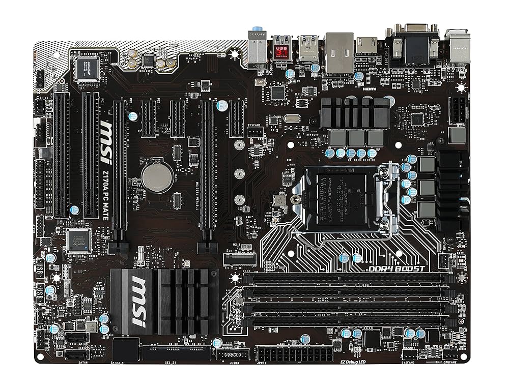 MSI Z170A マザー + i5 6500 + コルセア16GBメモリ エムエスアイ MSI Z170A マザー + i5 6500 + コルセア16GBメモリ